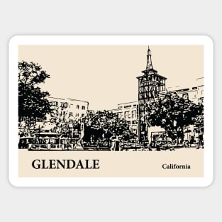 Glendale - California Sticker